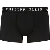 Philipp Plein Calzoncillo boxer 'Skull' negro / blanco