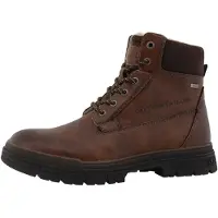 Tom Tailor Botas con cordones marrón rojizo