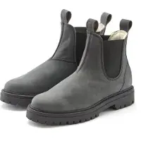 Elbsand Botas Chelsea gris oscuro