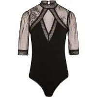 Morgan's Pomade Body de blusa 'DATIL' negro