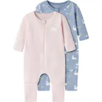 Name it Pijama azul claro / oliva / rosa / blanco