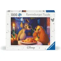 Ravensburger (12000003) Rompecabezas La Dama Y El Vagabundo 1000 Piezas