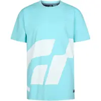 Petrol Industries Camiseta aqua / blanco