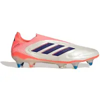 Adidas adidasBota sin cordones Copa Pure 3 Elite césped natural húmedo 37 1/3 Off White / Lucid Blue / Signal Coral Unisex