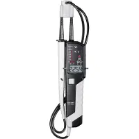 Voltcraft VC-55: Probador de tensión de dos polos con pantalla LCD, categoría III, 1000 V, categoría IV, 600 V. Incluye señal acústica, pantalla LCD y LED
