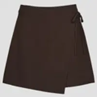 OLAF Faldas cortas WRAP SKIRT mujer - Marrón - EU M