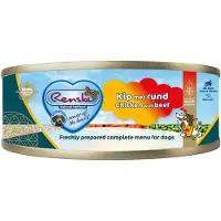 Renske Comida Húmeda para Perros - Lata - Pollo con Res - 24 x 95 g