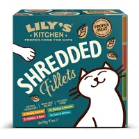 Lily's Kitchen Lilys Kitchen Cat Shredded Fillets Latas - Multipack - 8 x 70 g