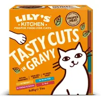 Lily's Kitchen Lily’s Kitchen Cat Tasty Cuts Multipack - Lata - 8 x 85 g
