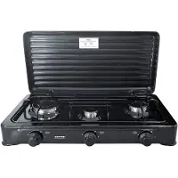 MPM Cocina De Gas Para Camping Smile-kn-03/1kb 3 Fuegos