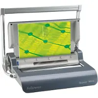 Fellowes Quasar encuadernadora con perforadora de alambre