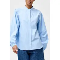French Connection Annesy Stripe Cut Out Shirt Blue Talla: 14 | Manga Larga Outlet | Mujer | Azul