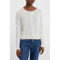 French Connection Spring Light Knts Lngslv Cardi Oatmeal Mel Talla: XL | Cárdigan Outlet | Mujer