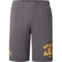 Puma Pantalón deportivo 'BVB x Sesame Street' amarillo / gris oscuro / naranja / blanco