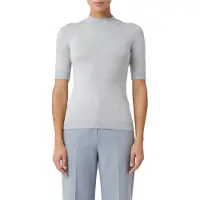 Comma Jersey gris claro