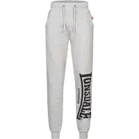 Lonsdale Pantalón gris moteado / negro