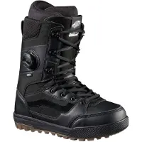 Vans - Botas de snowboard hombre - Invado Pro Black/Gum de Lana - Talla 43 - Negro