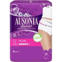 Ausonia Pantalones Discreet G Plus 8 unidades