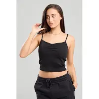 America Today Gillian Black Talla: XS | Camisetas de Tirantes Outlet | Mujer | Negro