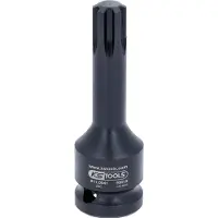 Ks Tools : Juego de vasos de impacto de 1/2" para tornillos RIBE, modelo M12 (911.0941)