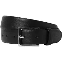 Hackett London para hombre. HM4100065 Cinturón Pebble negro (34), Casual, Clásico, Piel, outlet 2026.