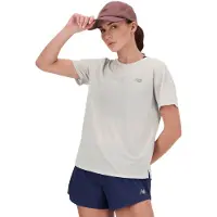 New Balance - Women's Athletics S/S - Camiseta de running size S, gris