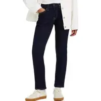 Levi's 712 Slim Jeans Dark Indigo Talla: W27L32 | Vaqueros Pitillo Outlet | Mujer | Azul