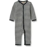 Wheat Pijama entero/body 'Dusty' navy / offwhite