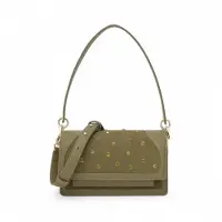 Tous para mujer. 2002358539 Bandolera pequeña Audree Strass verde (OSFA), Casual, Poliuretano, outlet 2026.