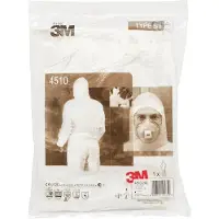 3M overoles de protección tipo 5/6 blanco