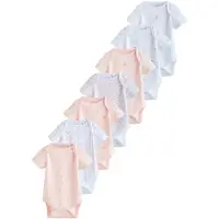 Next Pijama entero/body rosa / blanco