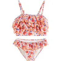 Next Bikini azul / mandarina / pitaya / blanco