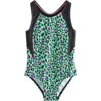 Next Traje de baño verde / lila / rosa / negro