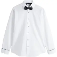 Next Camisa negro / blanco