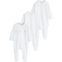 Next Pijama gris / rosa / blanco