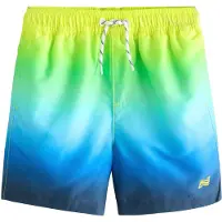 Next Bermudas azul / azul oscuro / amarillo / verde