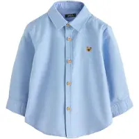 Next Camisa 'Oxford' azul / marrón