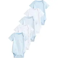 Next Pijama entero/body azul claro / marrón / blanco