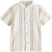 Next Camisa ecru / brocado / marrón claro