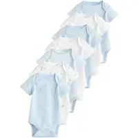 Next Pijama entero/body beige / azul cielo / azul pastel / offwhite