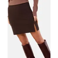 Lipsy Falda marrón oscuro