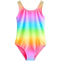 Next Traje de baño aqua / amarillo / manzana / lavanda
