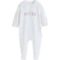 Next Pijama verde pastel / rosa pastel / blanco