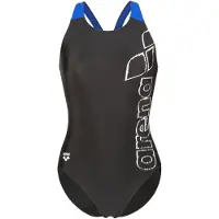 Arena - Women's Scratchy Swimsuit V Back - Traje de baño size 34, negro