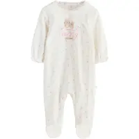 Next Pijama beige / verde claro / rosa / blanco