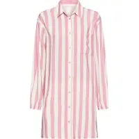 s.Oliver Camiseta de noche rosa / blanco
