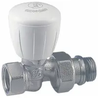 Giacomini - Válvula recta para calefacción, modelo R422TG, conexión 1/2": R422X133
