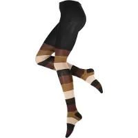 Yenita Leotardos beige / marrón / marrón claro / negro