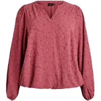 Zizzi Blusa 'Cabine' melón