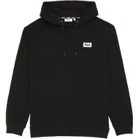 FILA Zeddam Logo Hoodie Black Talla: XL | Sudaderas con Capucha Outlet | Hombre | Negro